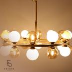 Çizgili Bardak Camlı Avize