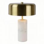 Mermer Ayaklı Metal Masa Lambası