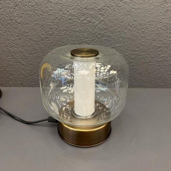 Pleksili Cam Masa Lambası