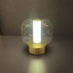 Pleksili Cam Masa Lambası