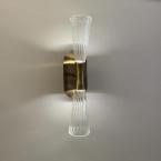 Çizgili Huni Camlı Aplik