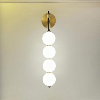 Glop Camlı Ledli Aplik