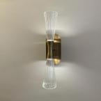 Çizgili Huni Camlı Aplik