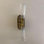 Çizgili Huni Camlı Aplik