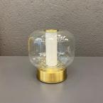 Pleksili Cam Masa Lambası