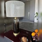 Degrade Camlı Masa Lambası