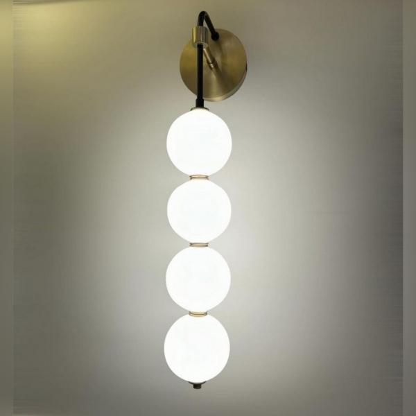 Glop Camlı Ledli Aplik