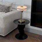 Üfleme Camlı Özel Masa Lambası