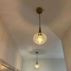 Şeker Camlı Sarkıt Aydınlatma