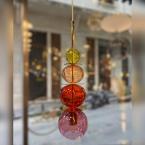 Renkli Cam Sarkıt Aydınlatma