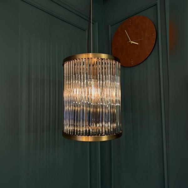 Çubuk Camlı Sarkıt Aydınlatma