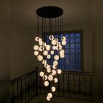 16'lı Glop Camlı Sarkıt Aydınlatma