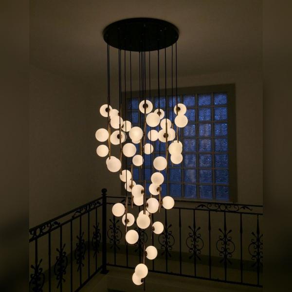 16'lı Glop Camlı Sarkıt Aydınlatma