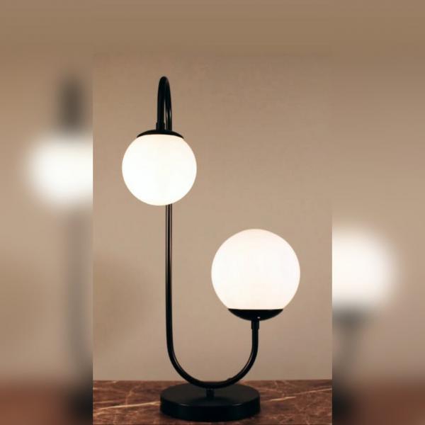 Glop Camlı Masa Lambası