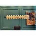 Ufo Camlı Yemek Masası Sarkıt Aydınlatma