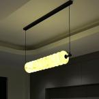 Ufo Camlı Yemek Masası Sarkıt Aydınlatma