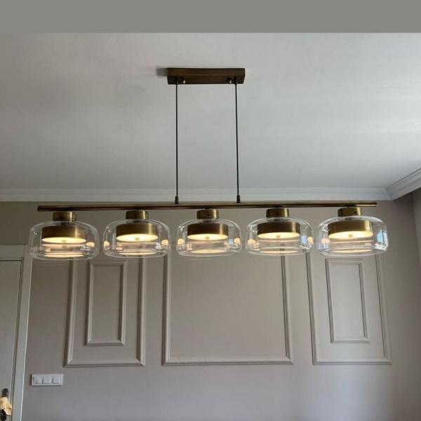 Üfleme Camlı Ledli